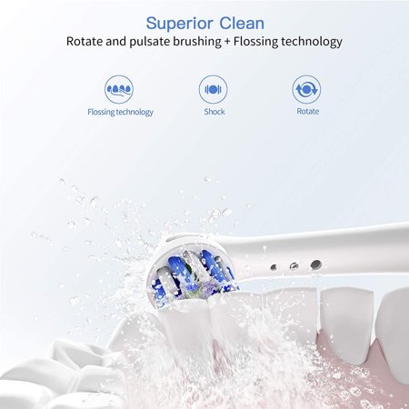 Replacement Brush Heads Fit for Oral-B Braun Electric Toothbrushes