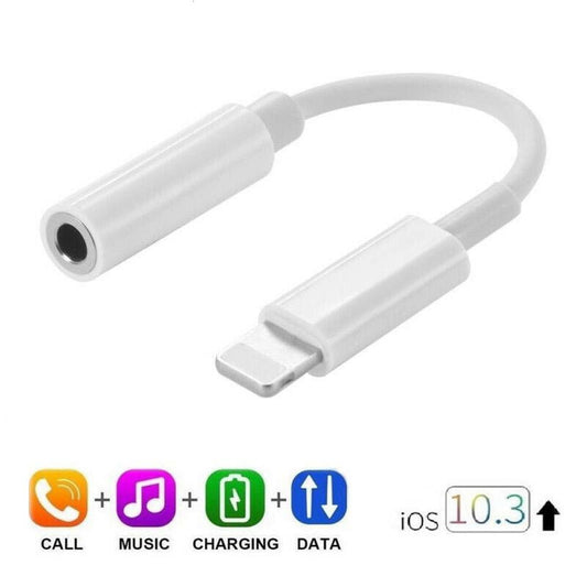 Headphone Adapter 3.5mm Aux Audio Cable for iPhones