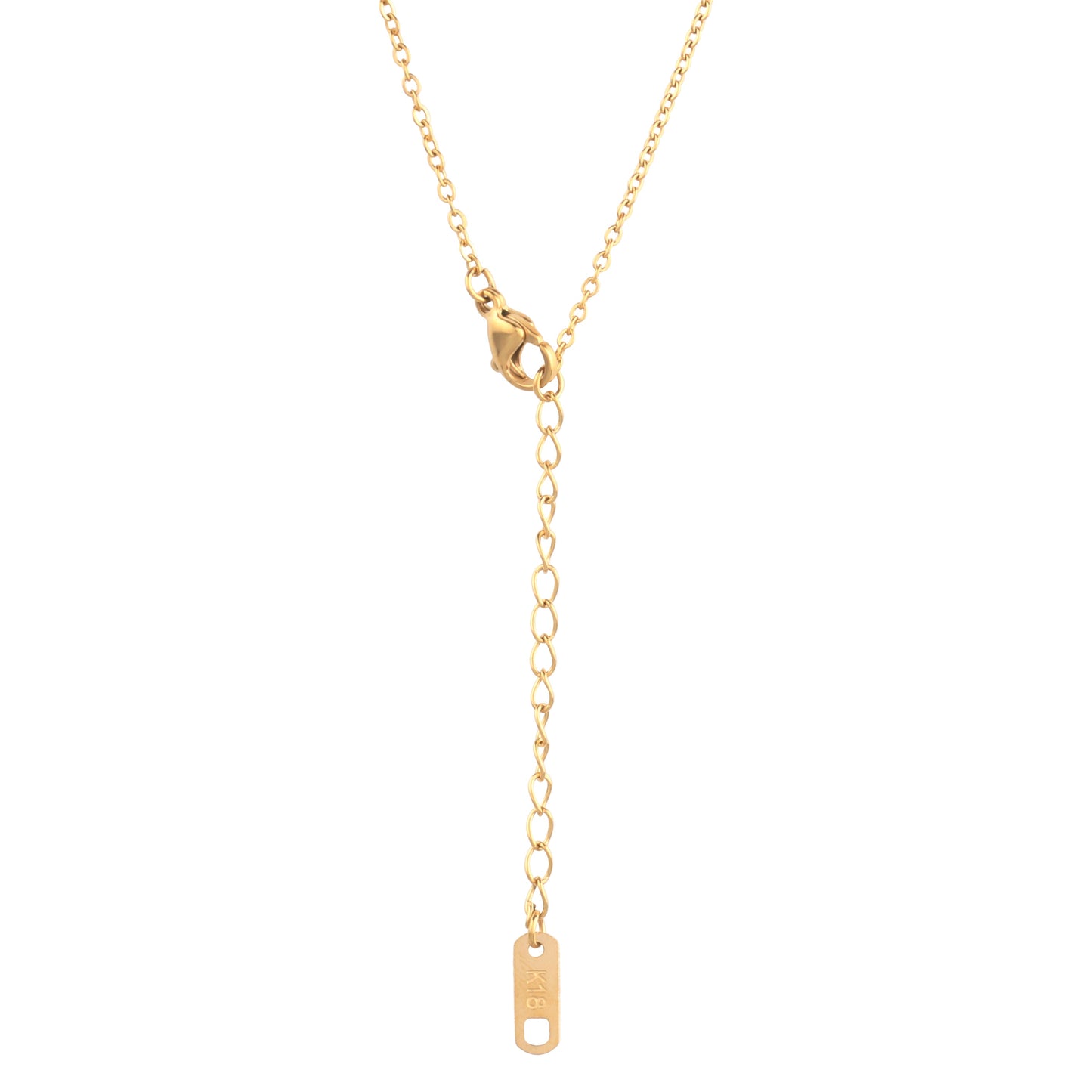 Maiden-Art 14K Gold Plated Cross Necklace