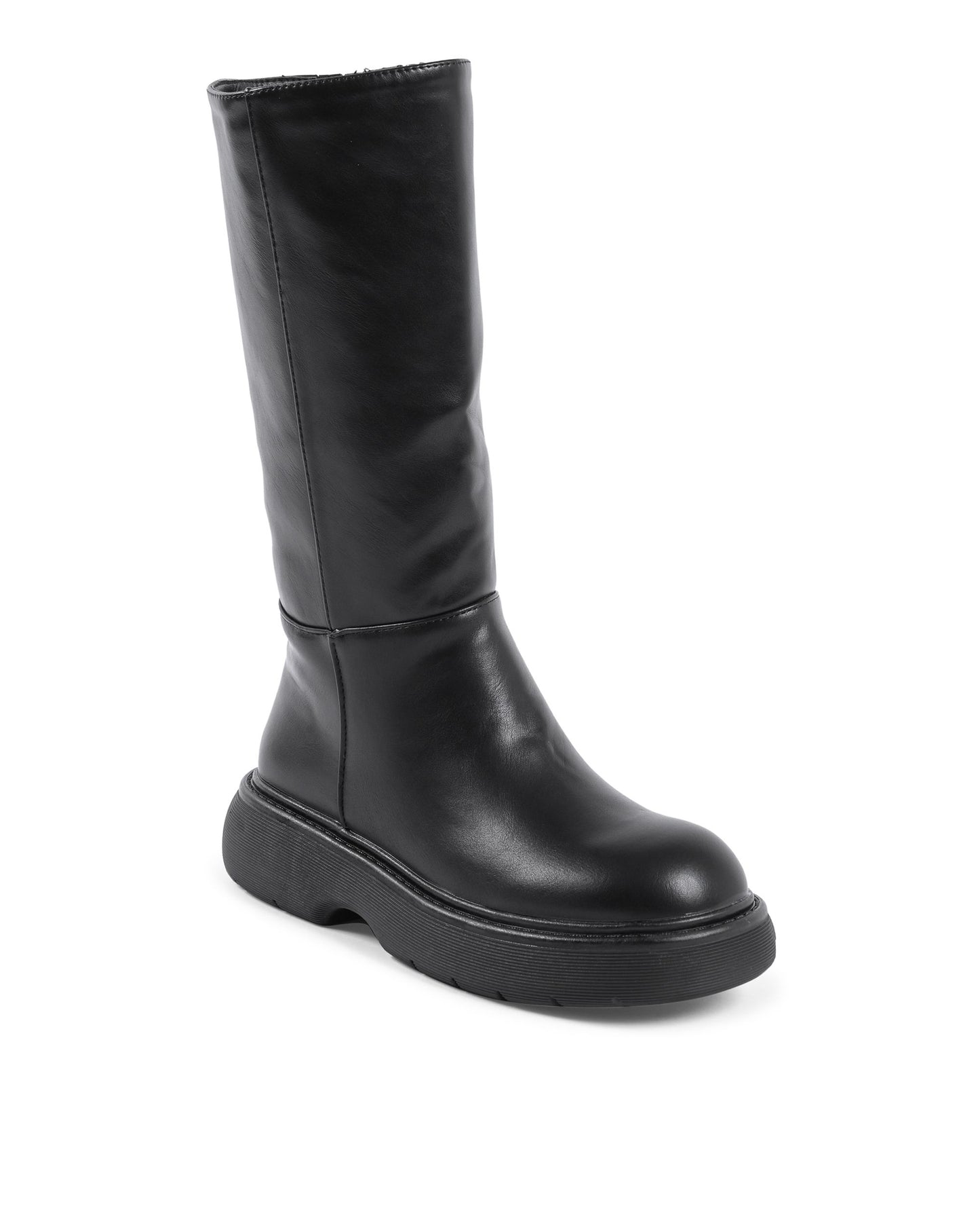 19V69 Italia Womens Short Boot Black 181-119 NERO