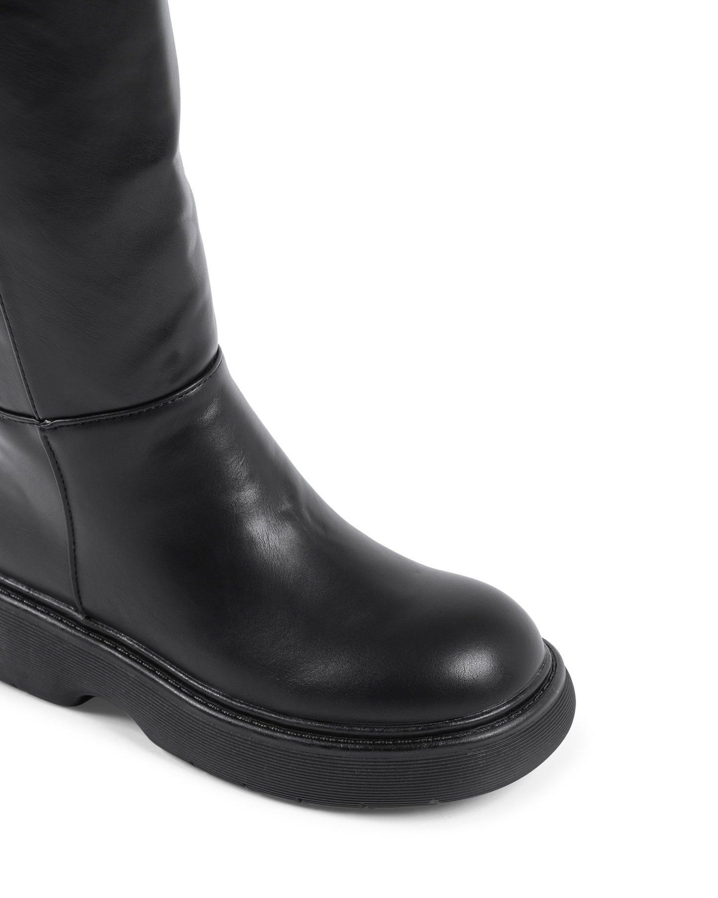 19V69 Italia Womens Short Boot Black 181-119 NERO