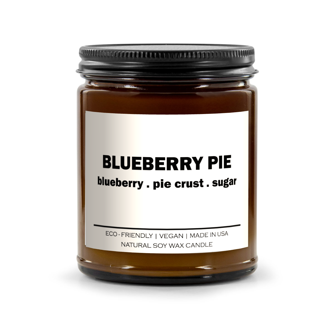 Blueberry Pie blueberry pie crust sugar Candle