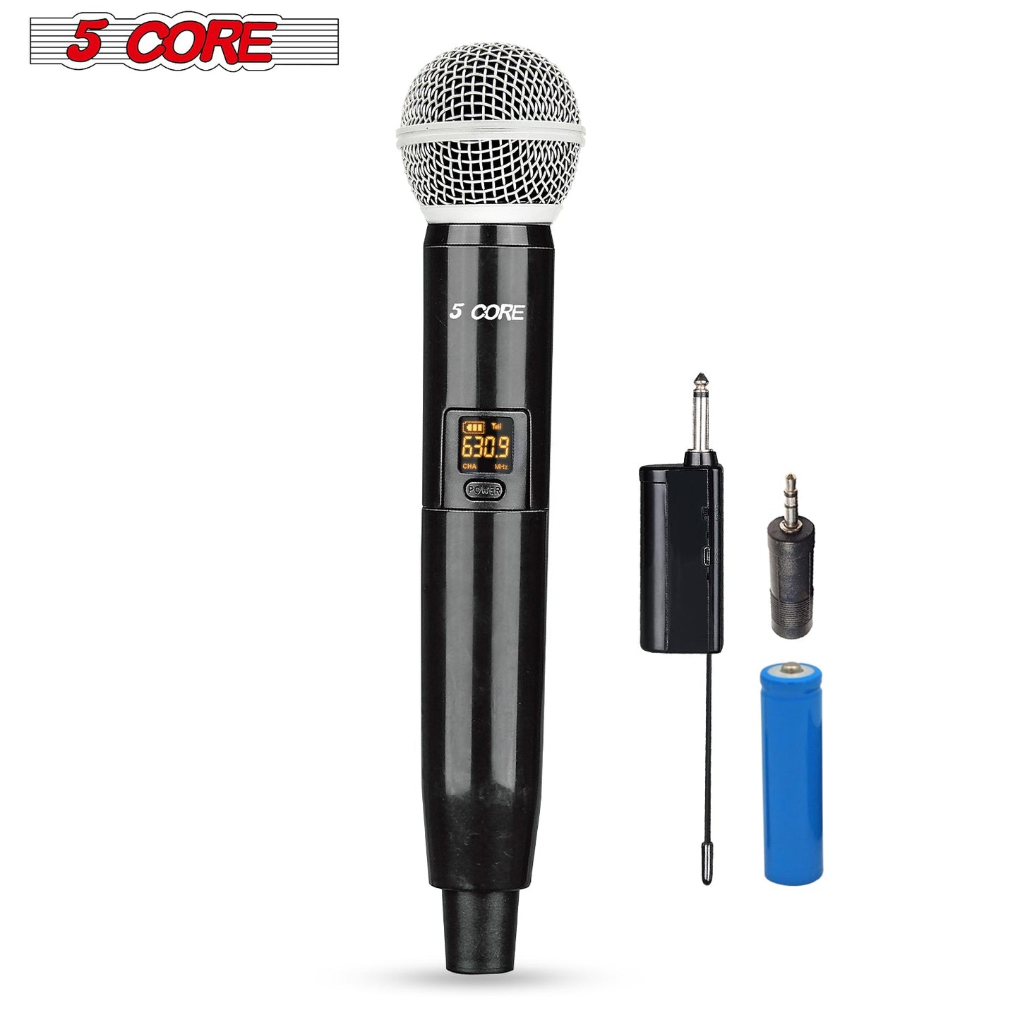 5Core Wireless Microphones VHF Microfonos Inalambricos Professional