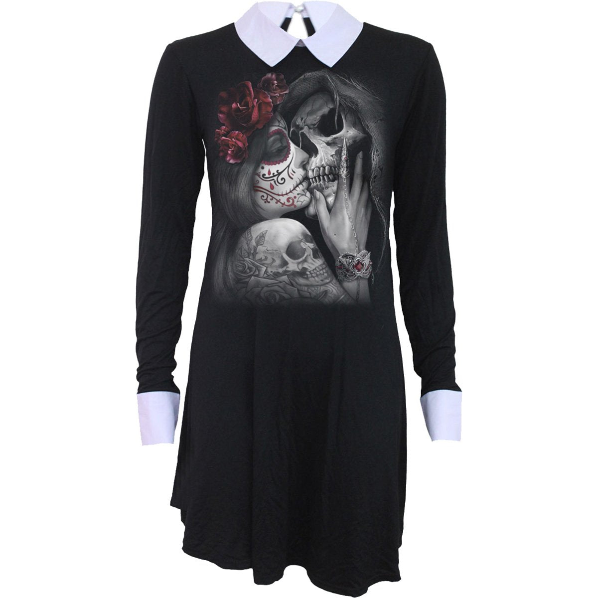 DEAD KISS - PeterPan Collar Baby Doll LS Dress