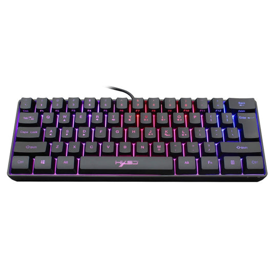 HXSJ V700 RGB Lighting Gaming Wired Keyboard (Black)