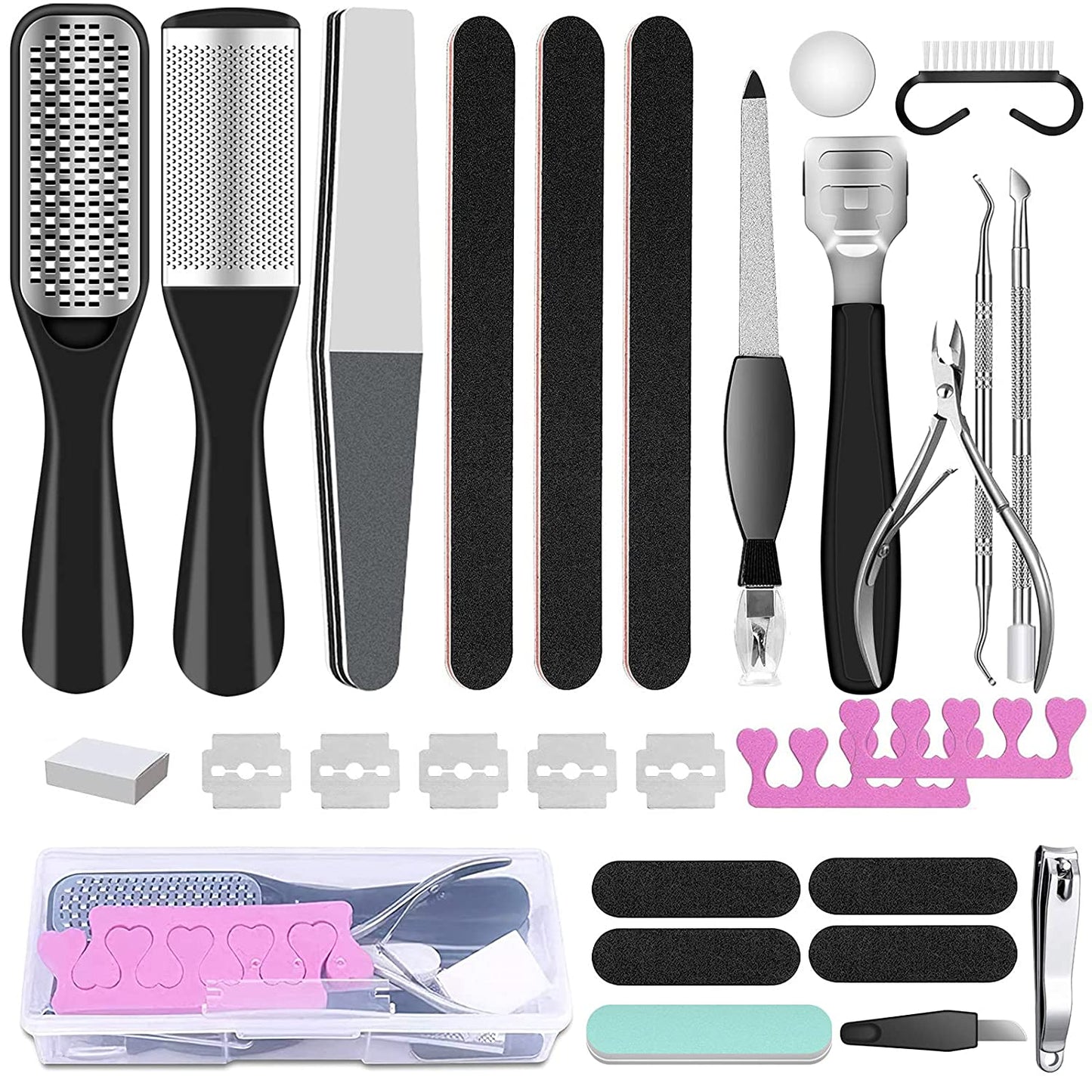 23 in 1 Professional Pedicure Tool Set