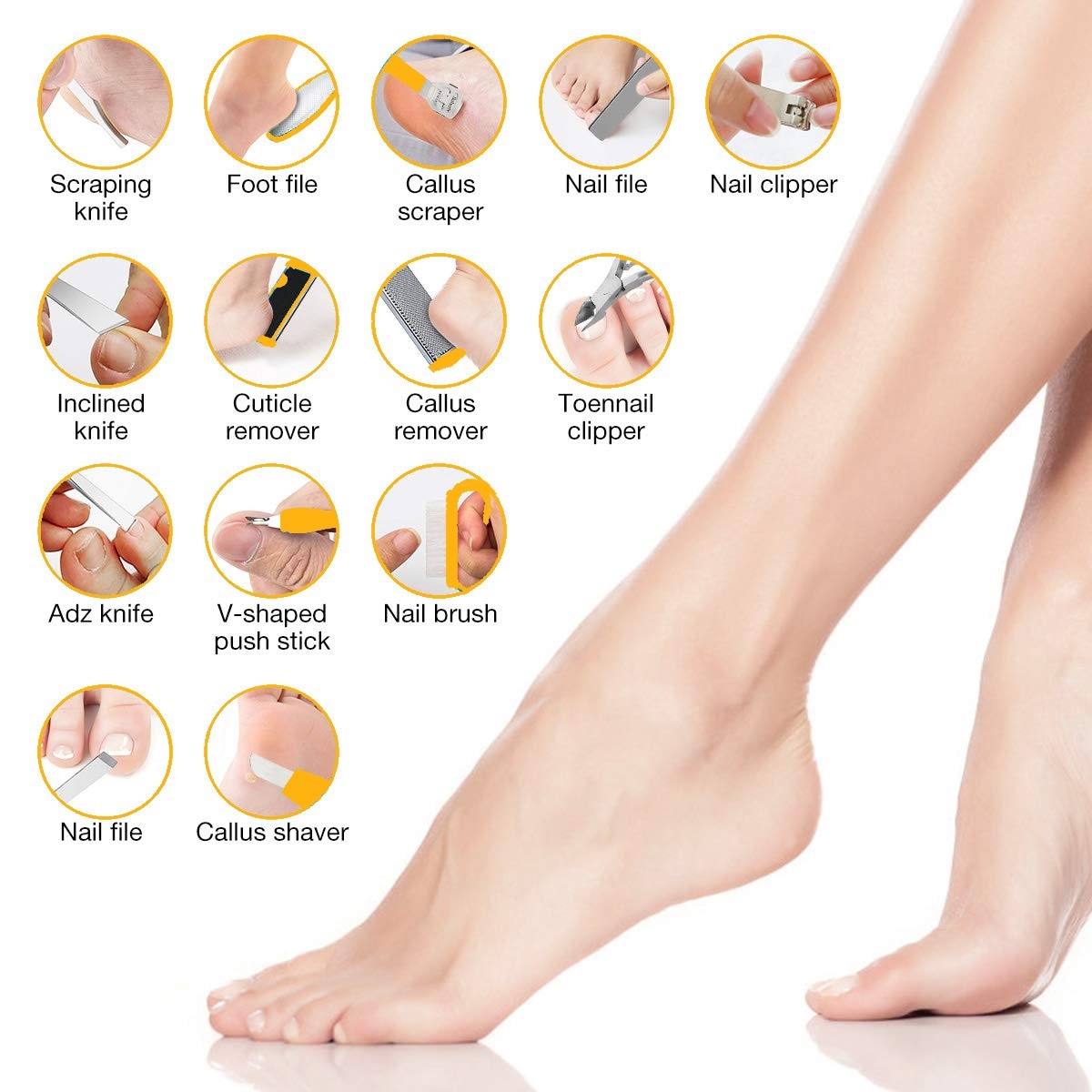 17 in 1 Professional Foot Care Kit