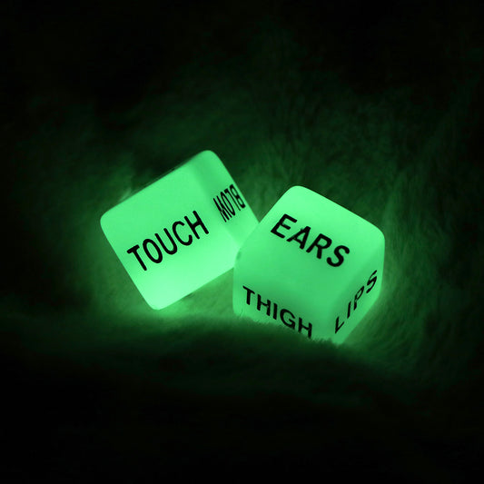 Love Dice Glow in Dark (Pair)