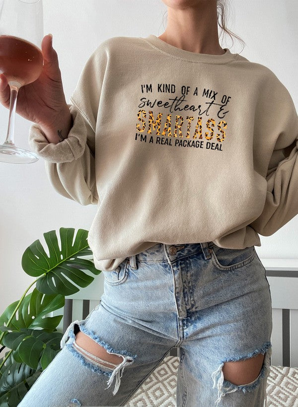 Sweetheart & Smartass Sweat Shirt