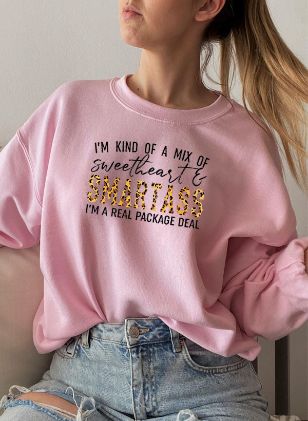 Sweetheart & Smartass Sweat Shirt