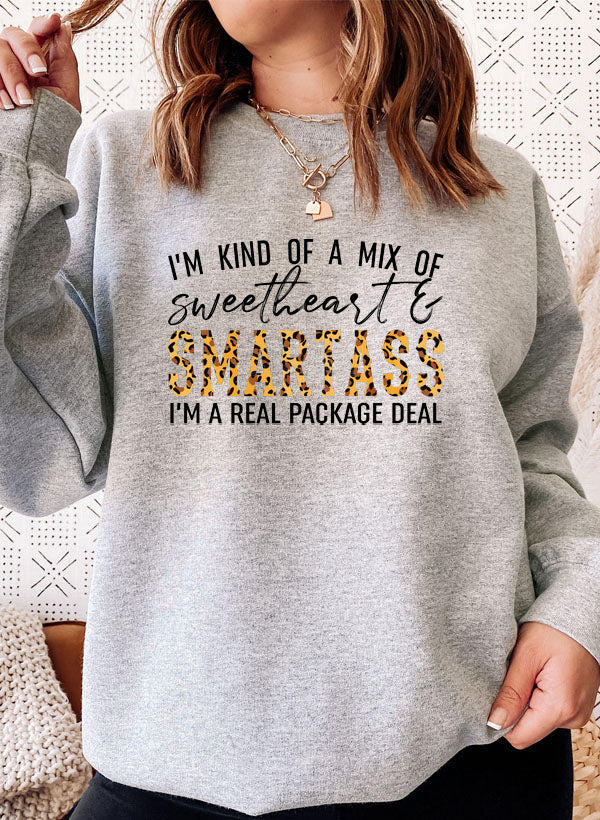 Sweetheart & Smartass Sweat Shirt