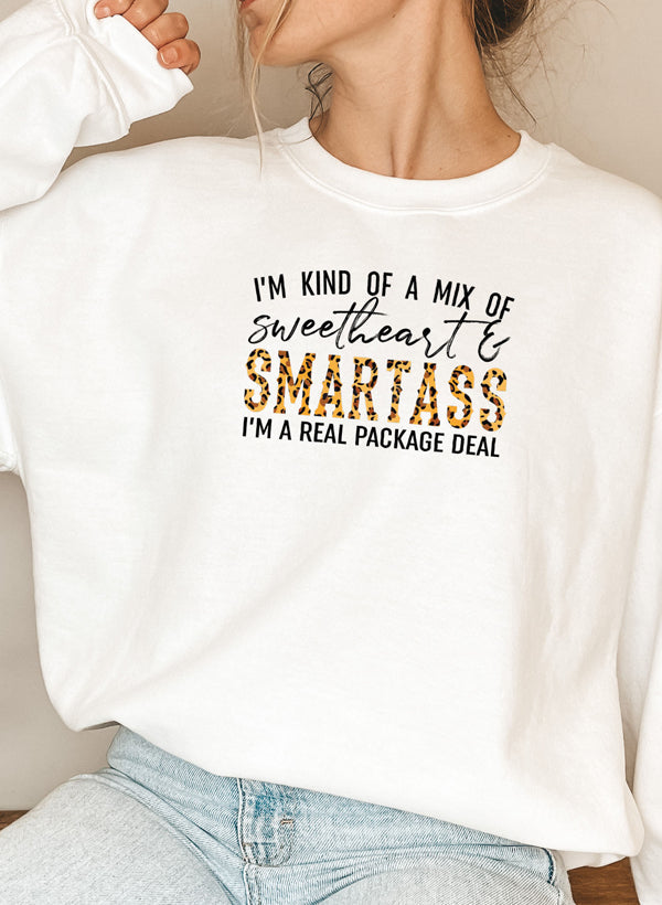 Sweetheart & Smartass Sweat Shirt