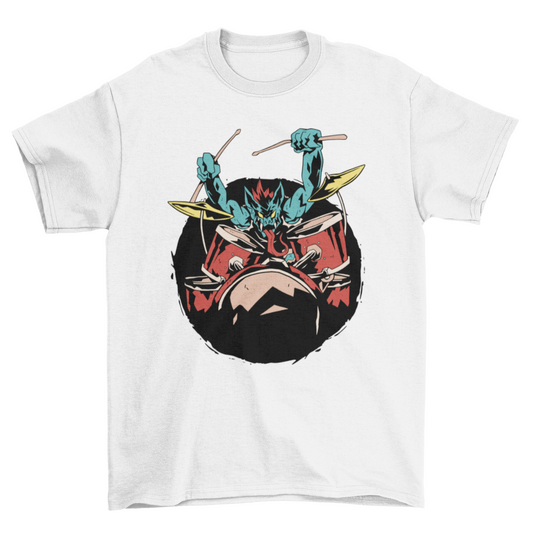 Vampire Drum Player t-shirt