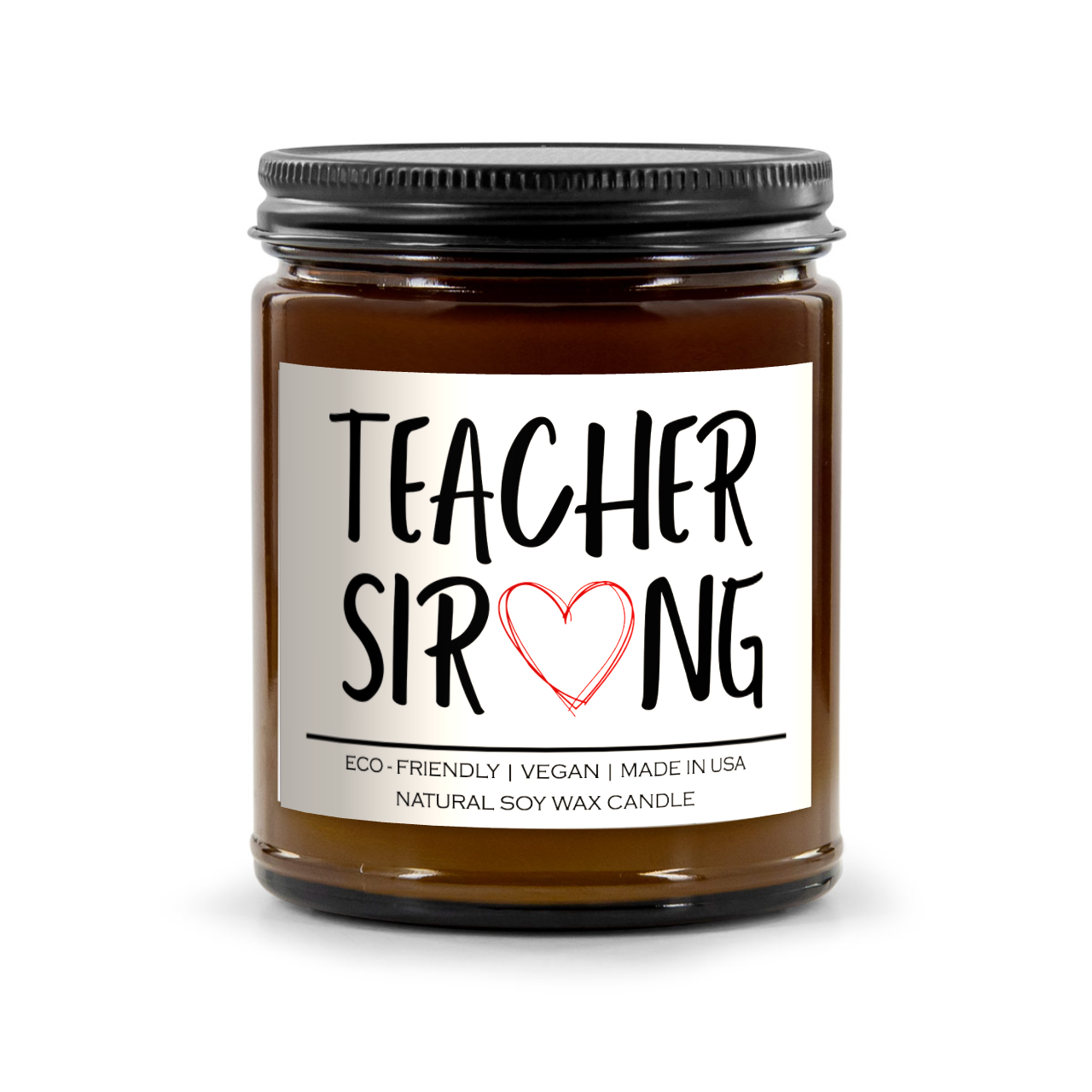 Teacher Strong Candle