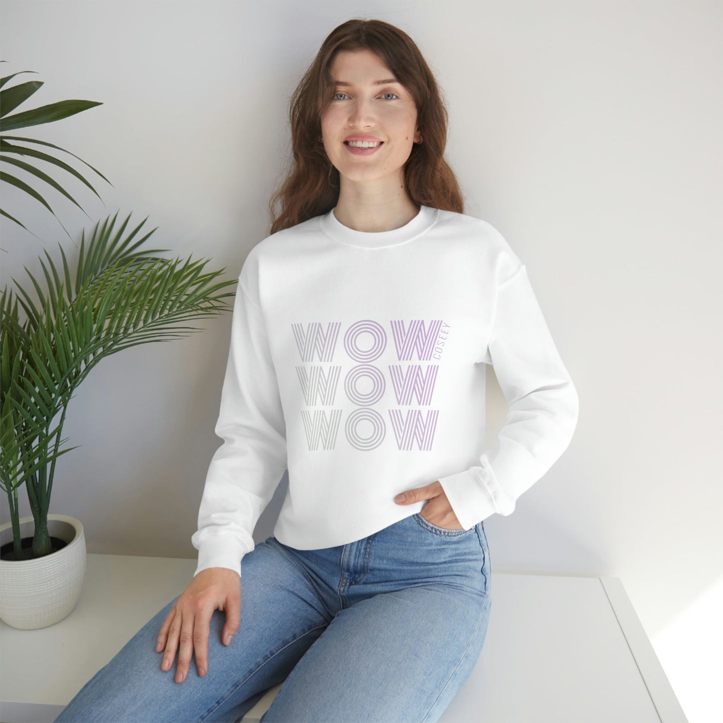 Womens Wow Logo Sweatshirt