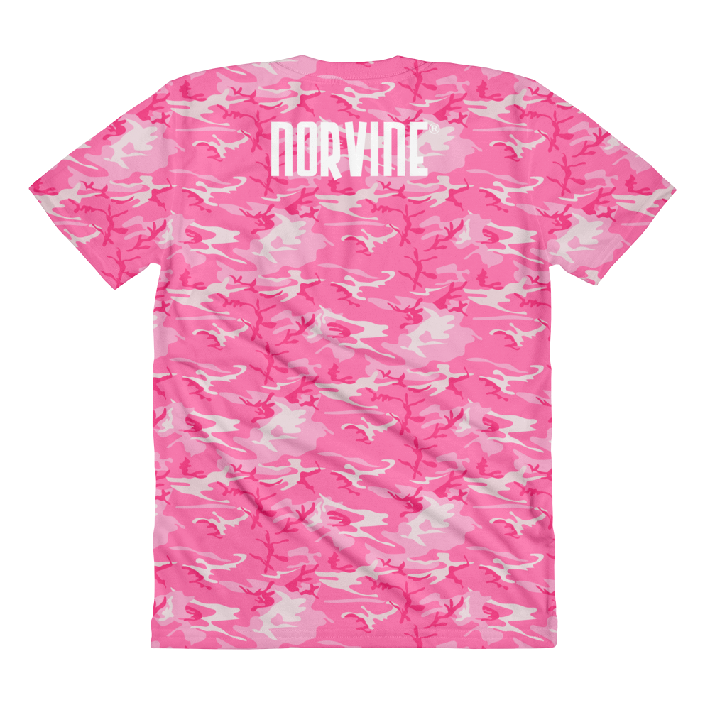 Norvine Pentagram Pink Camo T-Shirt