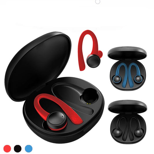 Ear Hook TWS 5.0 Wireless Sports Bluetooth Earphones