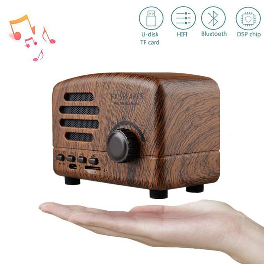 Retro Stereo Bluetooth Speaker