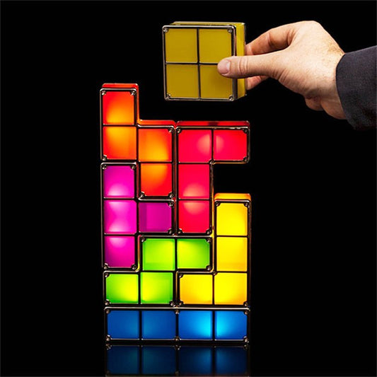 Tetris LED Desk Lamp Light