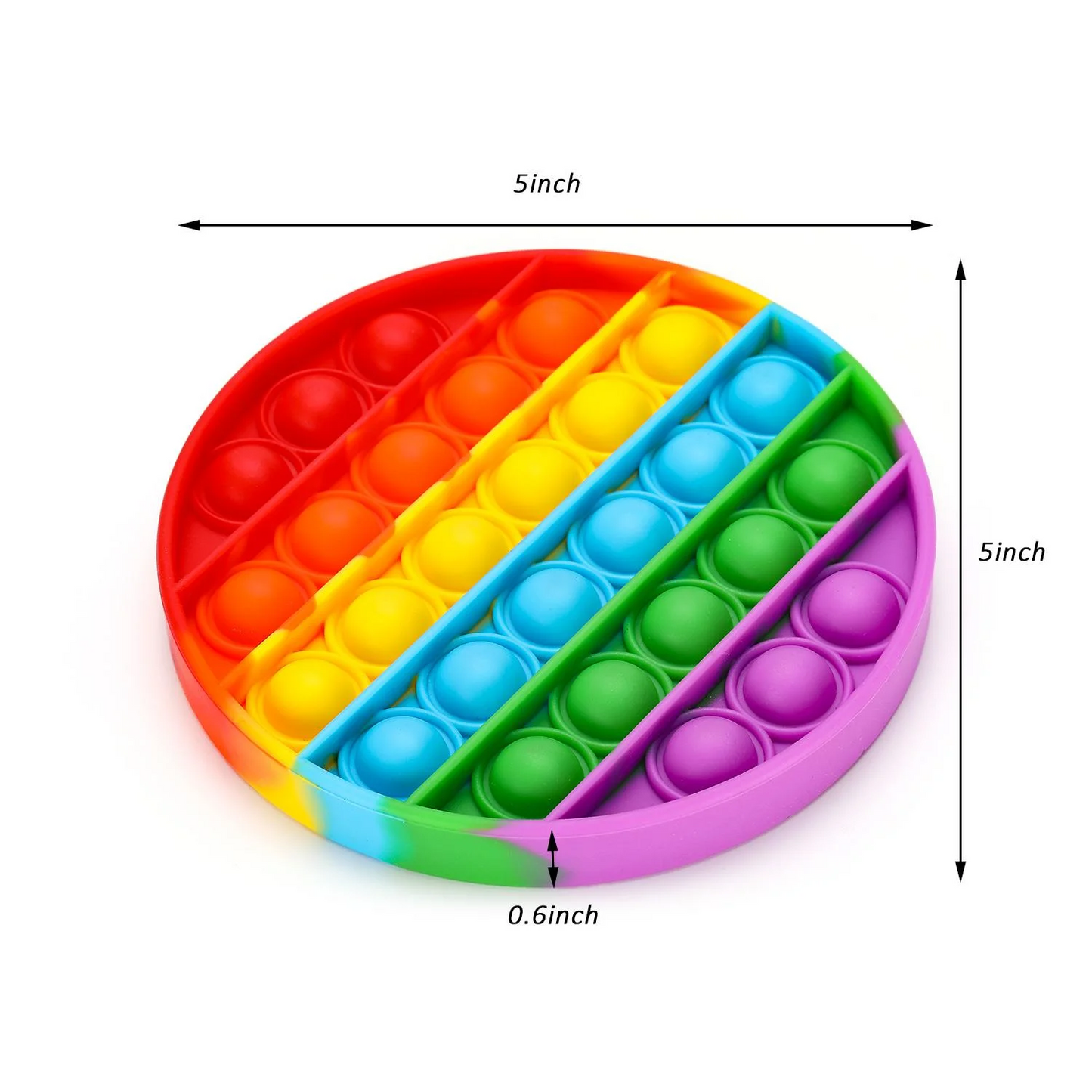 Bubble Toy 2 pieces Push Pop - Bubble Sensory Toys