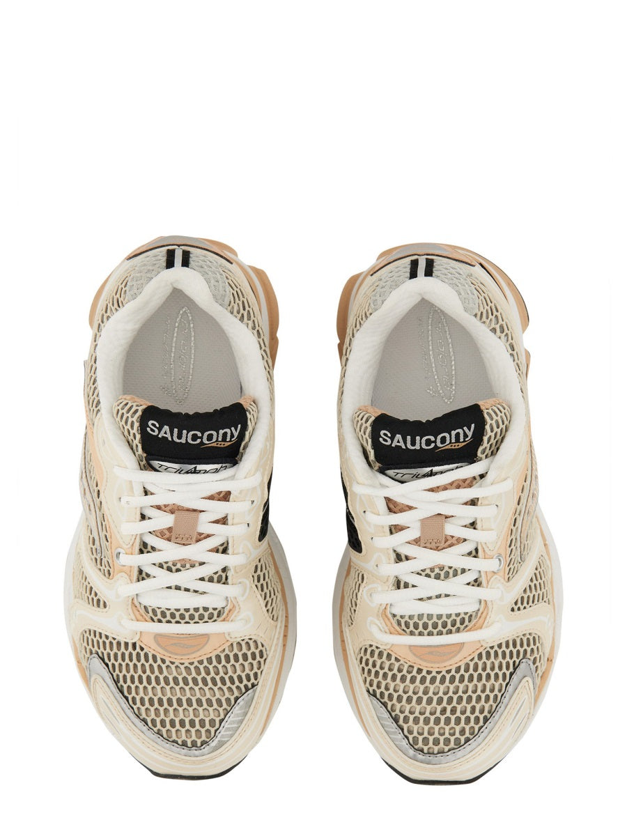 3497657 SAUCONY Progrid Triumph 4 Gray/Pink