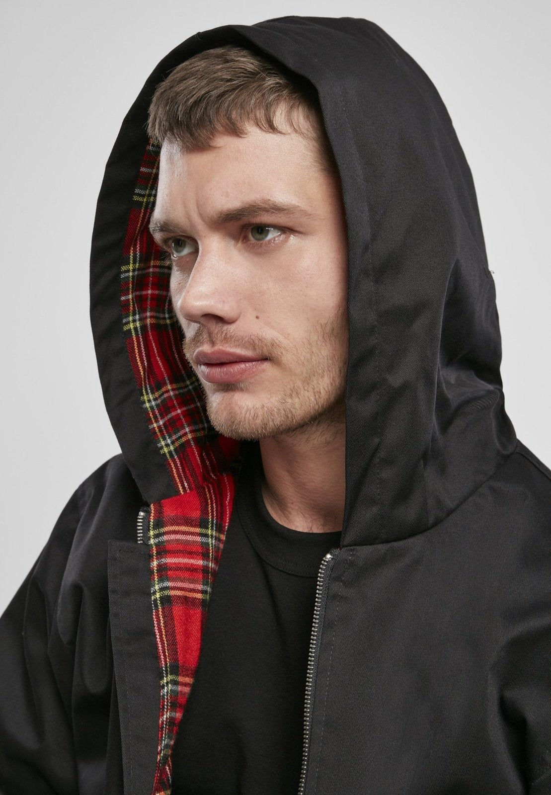 Hooded Harrington Jacket