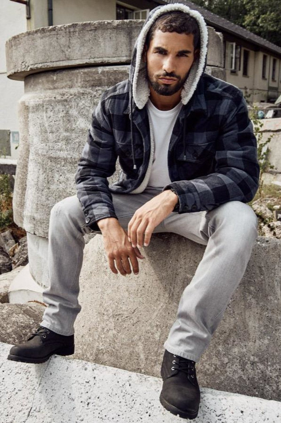 Brandit US Hooded Lumber Jacket