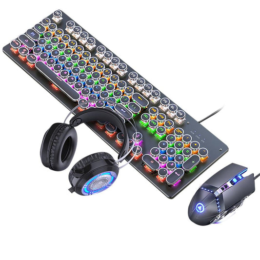 Dragon X1Z Mechanical Gaming Keyboard Mouse Set with Headset