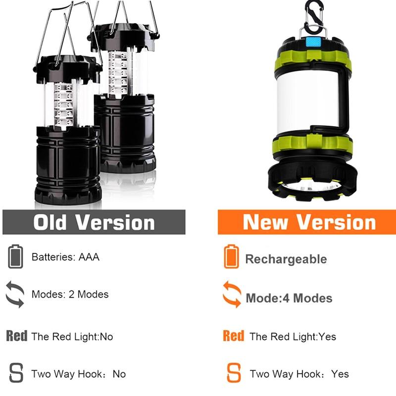 Multifunction Waterproof LED Lantern and Powerbank