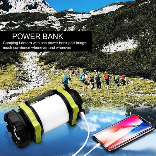 Multifunction Waterproof LED Lantern and Powerbank