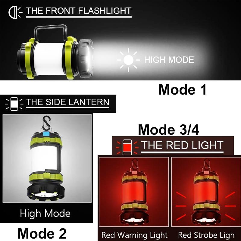 Multifunction Waterproof LED Lantern and Powerbank