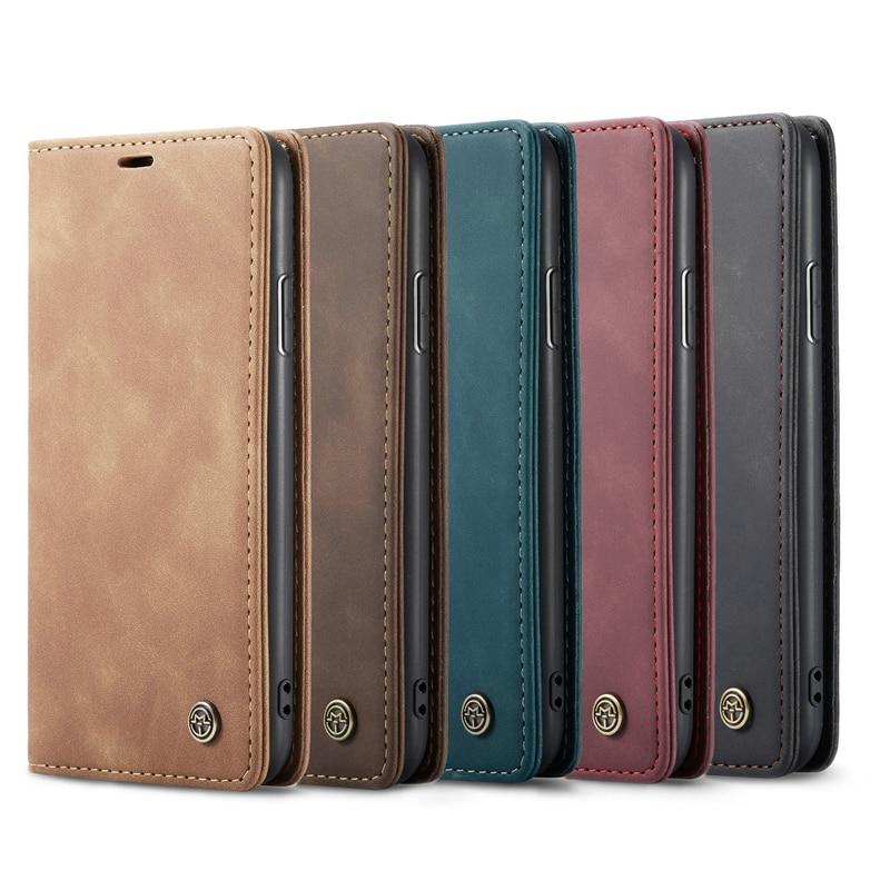 Magnetic Flip Wallet Case