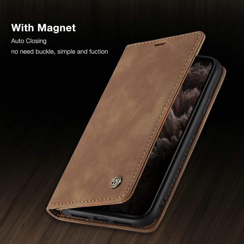 Magnetic Flip Wallet Case