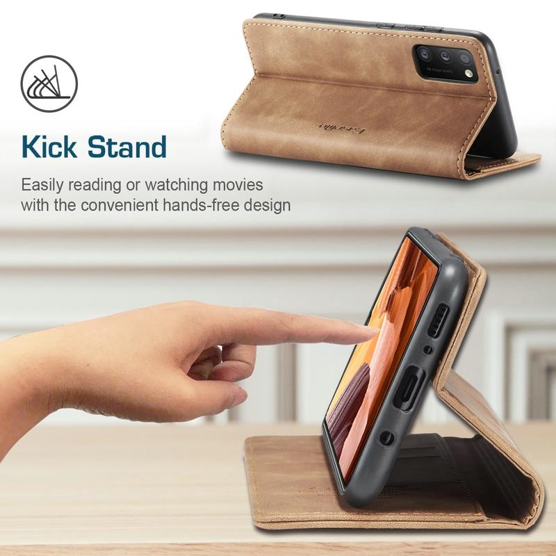 Magnetic Flip Wallet Case