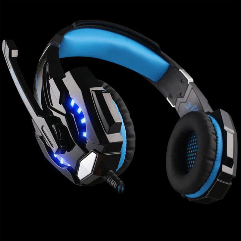 G9000 Gaming Headsets Big Headphones with Light Mic Stereo Earphones