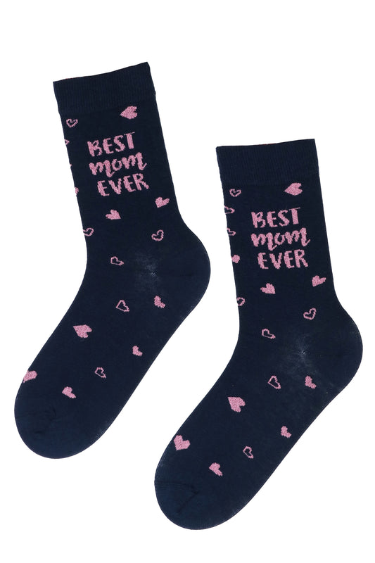 BEST MOM EVER Mother's Day cotton socks