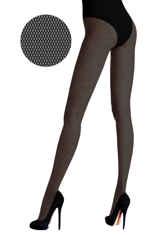 MICROMESH black fishnet tights