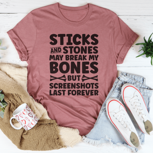 Sticks And Stones Tee